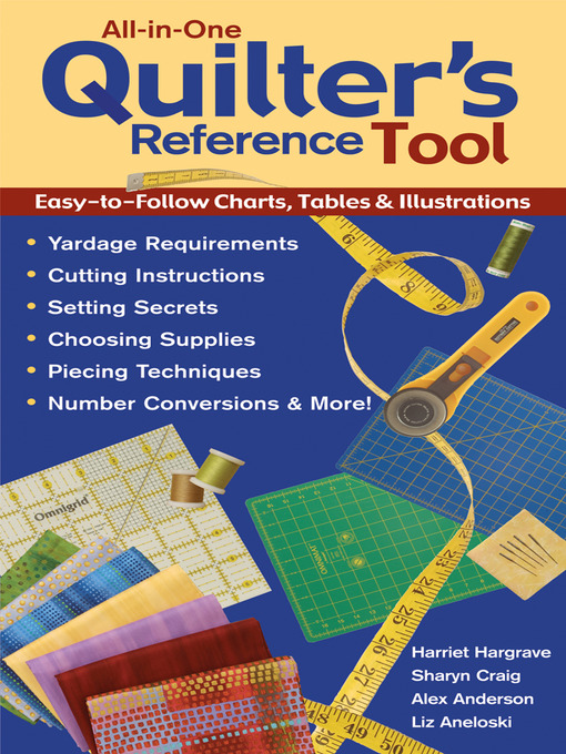 Title details for All-in-One Quilter's Reference Tool by Harriet Hargrave - Available